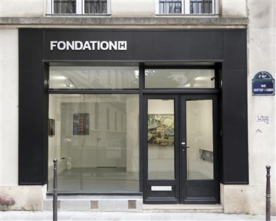 Inauguration du nouvel espace de la Fondation H à Paris.